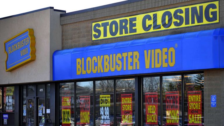 Blockbuster Video before the end